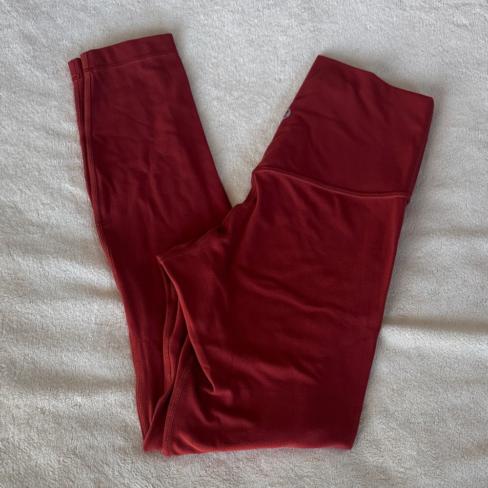 Lululemon Orange Leggings